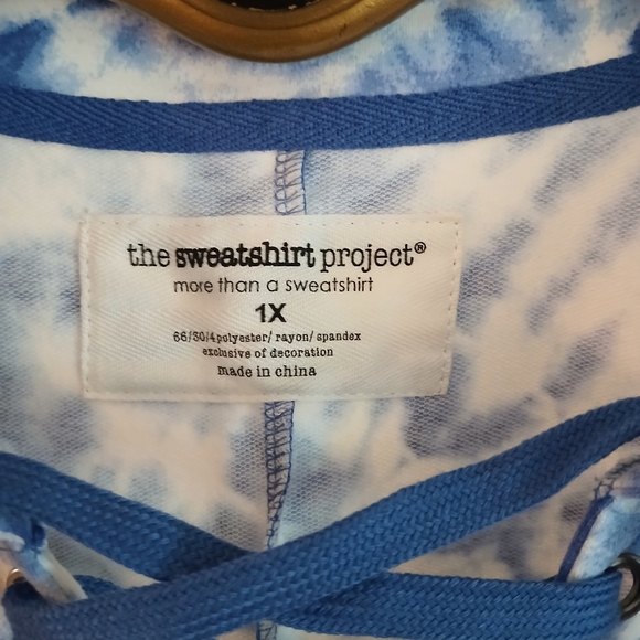 The Sweatshirt Project tie dye 1X - Picture 2 of 6